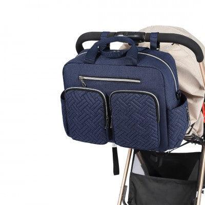 Navy Versatile Baby Changing Bag - Little Lug