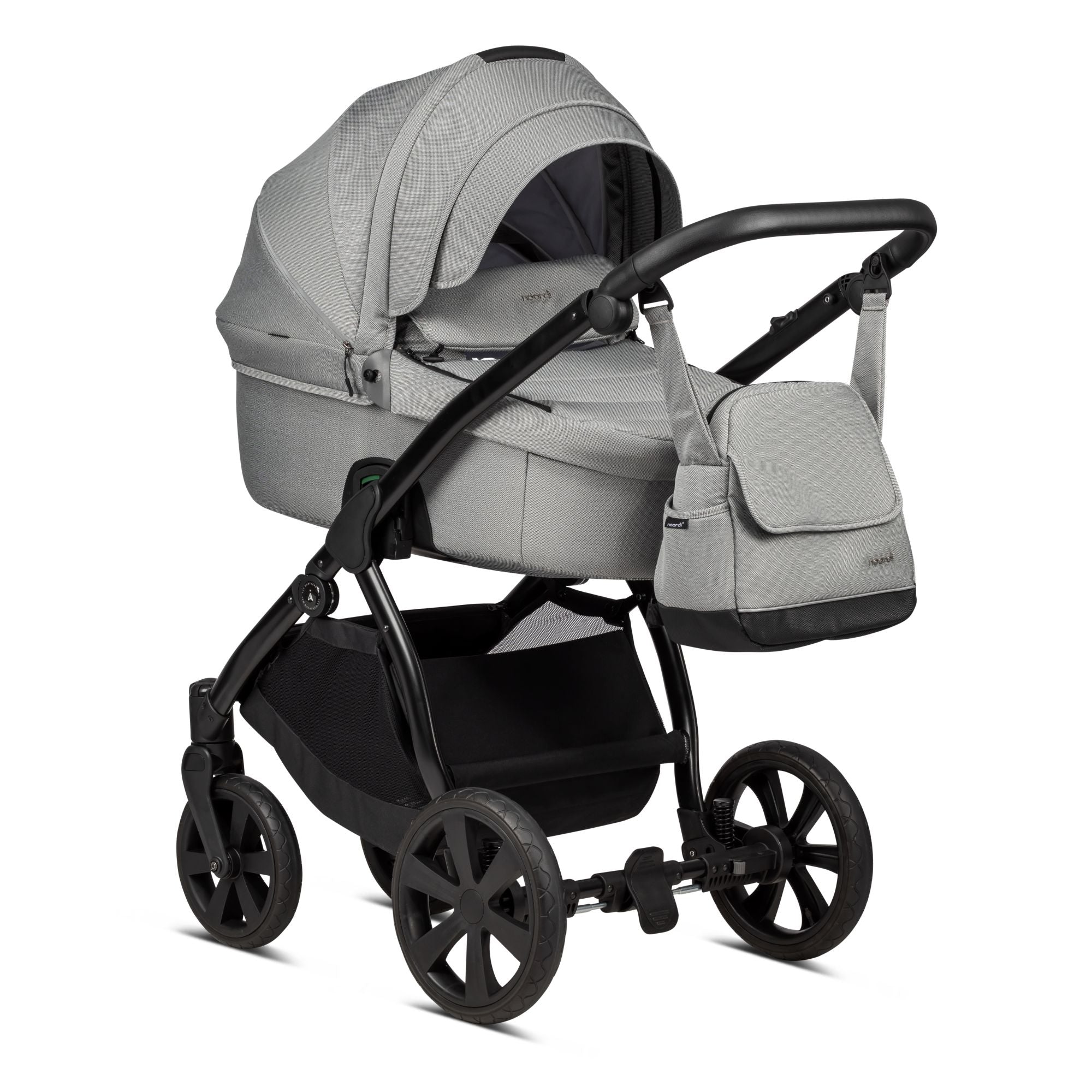 Noordi Fjordi V1 3in1 with Joie i-Snug 2 Car Seat, Grey