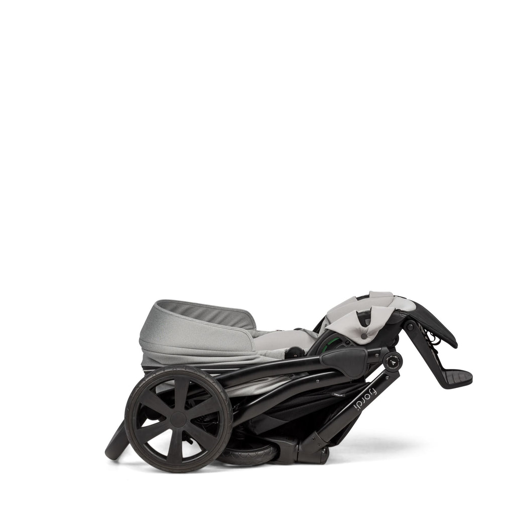 Noordi Fjordi V1 3in1 with Joie i-Snug 2 Car Seat, Grey