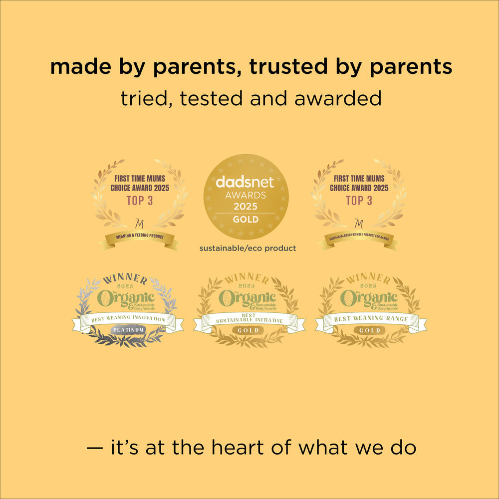 Vital Baby Scoop Travel Feeding Set - Natural Berry