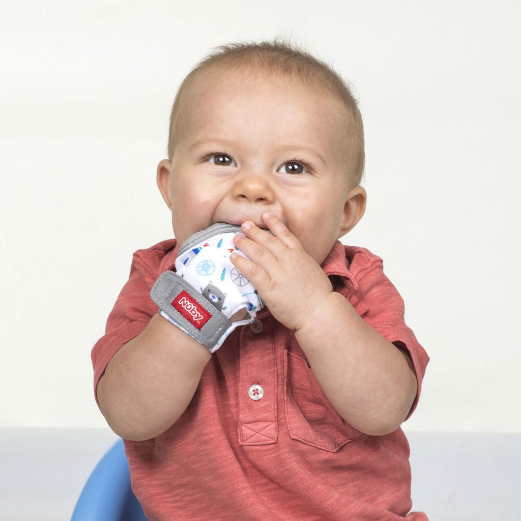 Nuby Teething Mitt - Assorted - Little Lug