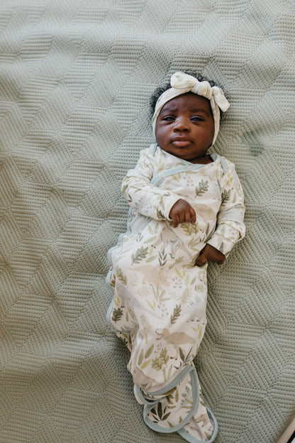 Copper Pearl Newborn Gown Rex