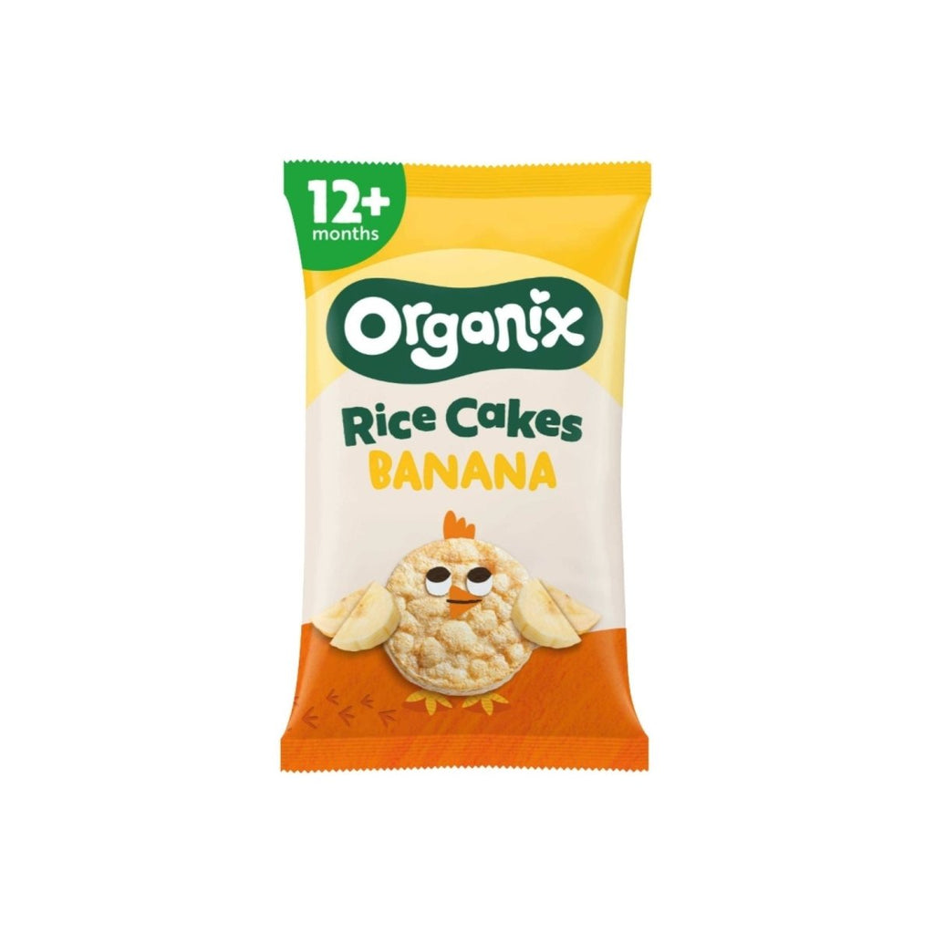 Organix Banana Rice Cakes Clouds 12+ months 40g