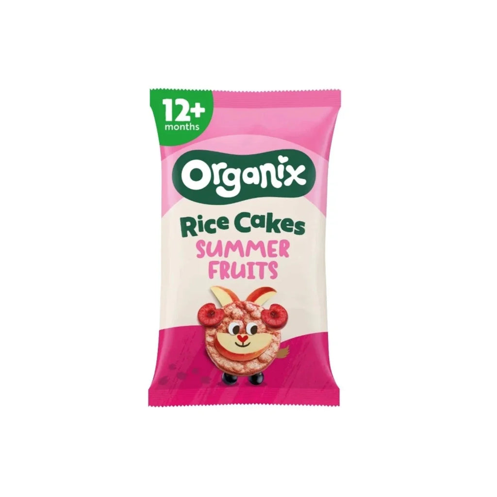 Organix Summer Fruits Rice Cakes 12+ months 40g