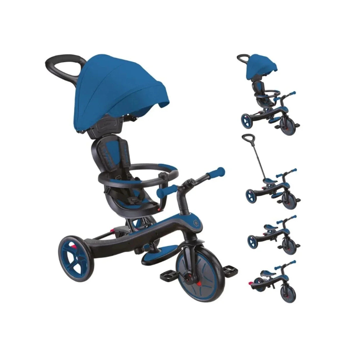 Globber 4-in-1 Explorer Trike - Royal Blue