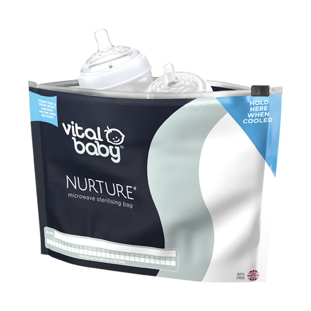Vital Baby Microwave Sterilising Bags - 5 Pack