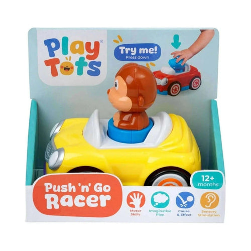 Play Tots Push & Go Racer Car Assorted