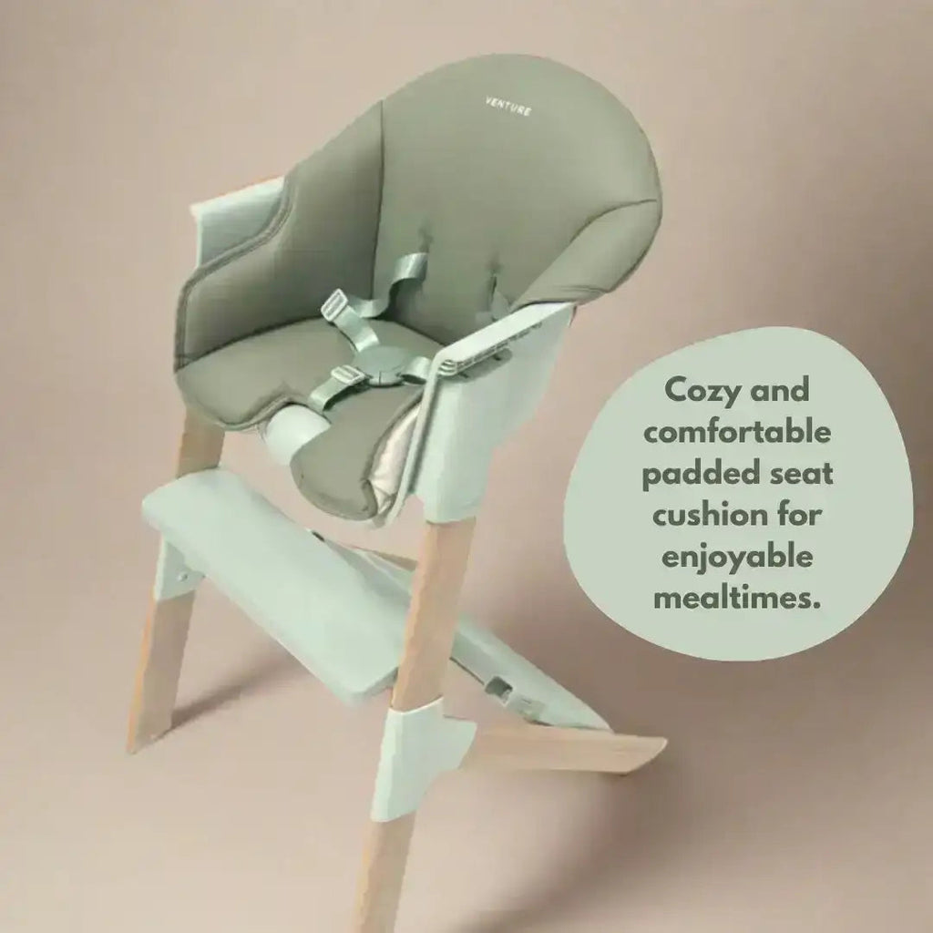 MICO Baby & Toddler Highchair - Green