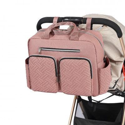 Pink Versatile Baby Changing Bag - Little Lug
