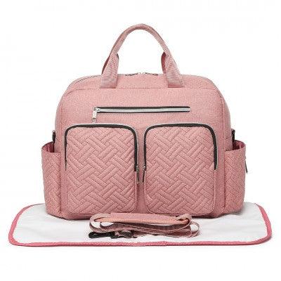 Pink Versatile Baby Changing Bag - Little Lug