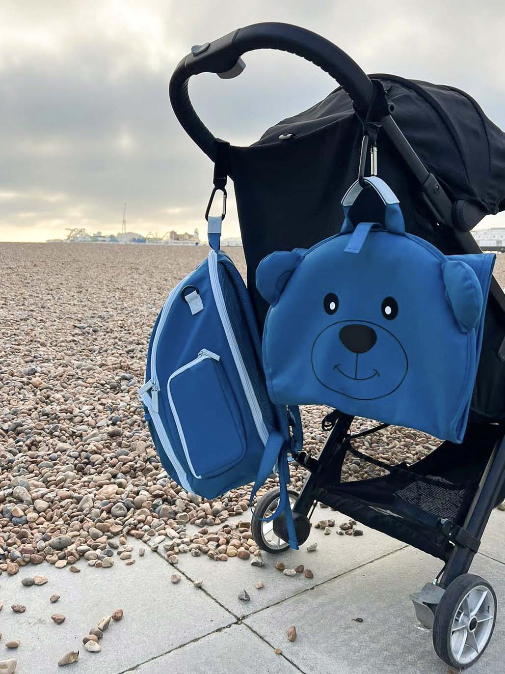 Pottiagogo Space Blue & Grey Changing Mat - Little Lug