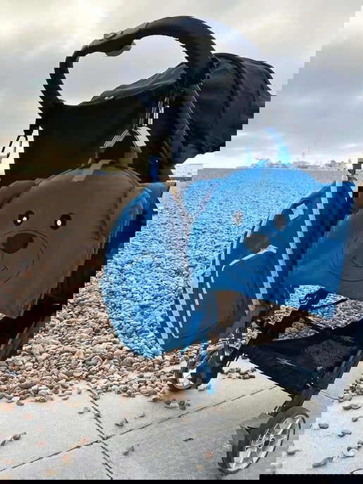 Pottiagogo Space Blue Travel Baby Changing Backpack - Little Lug