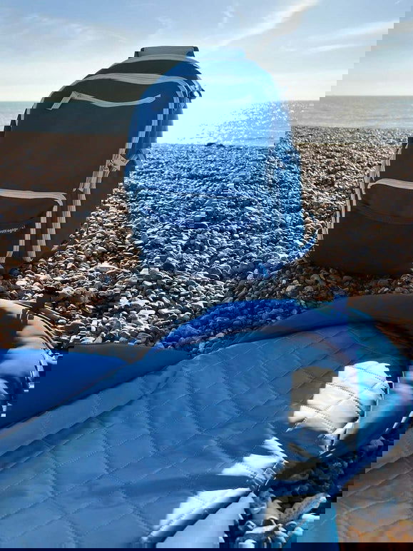 Pottiagogo Space Blue Travel Baby Changing Backpack - Little Lug