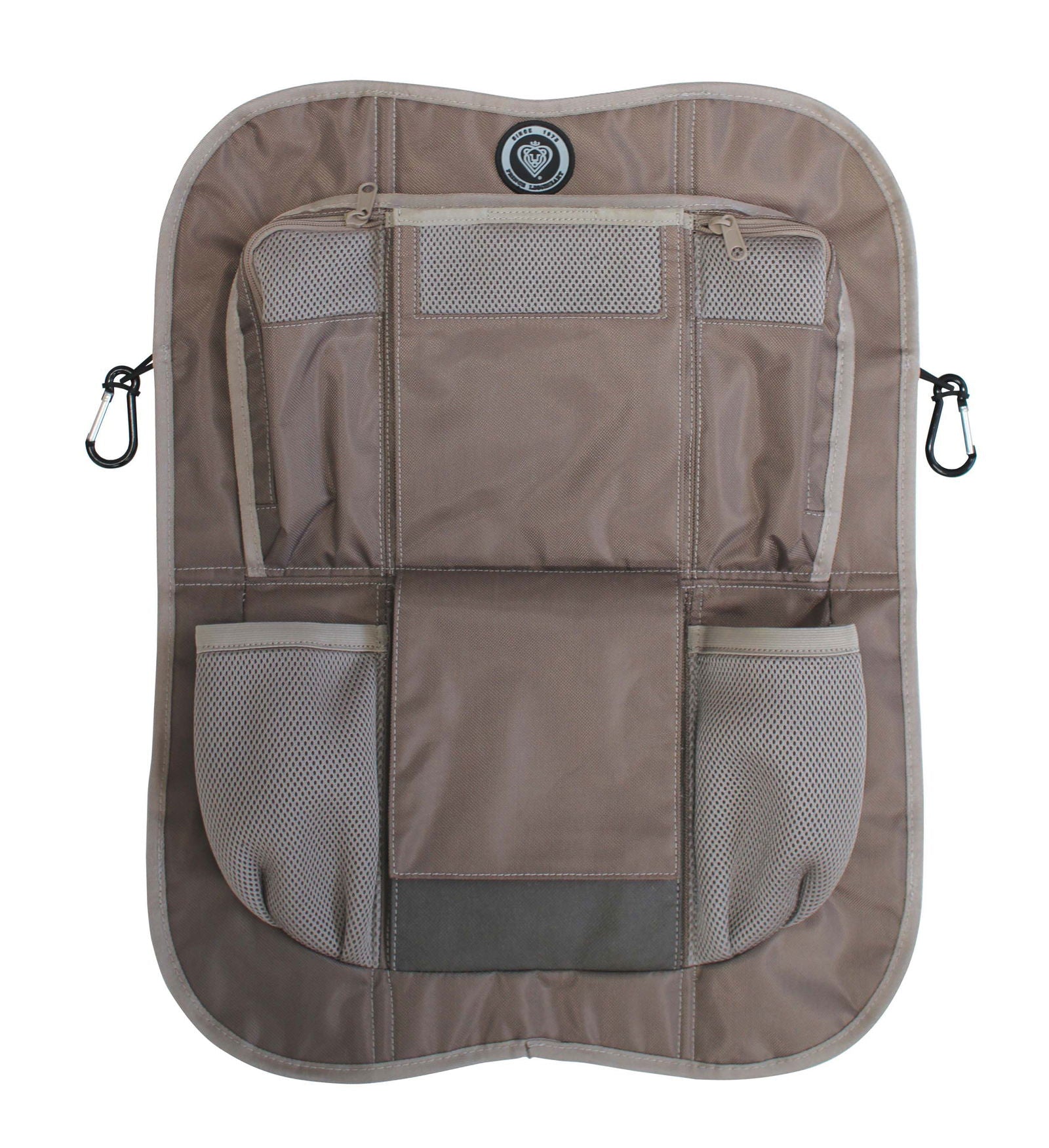 Prince Lionheart Travel Backseat Organiser (Available in Brown/Black) - Little Lug