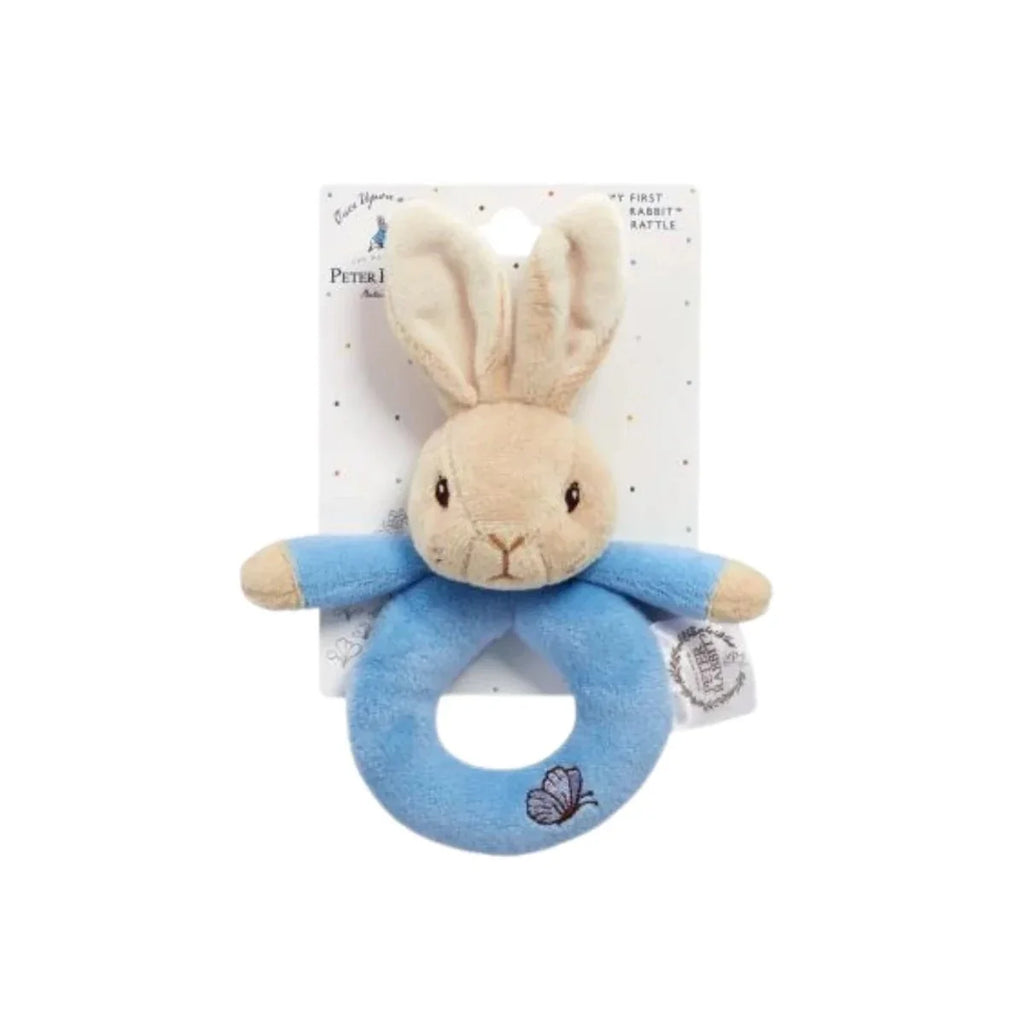 Peter Rabbit Flopsy Bunny Plush Ring Rattle