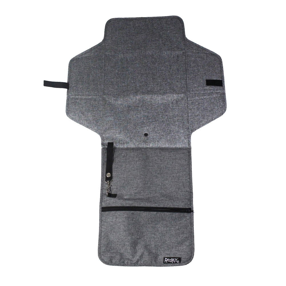 Red Kite Travel On-The-Go Changing Mat (Grey Weave) - Little Lug