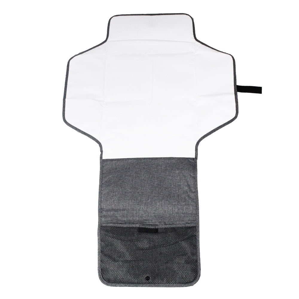 Red Kite Travel On-The-Go Changing Mat (Grey Weave) - Little Lug