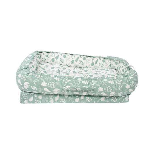 baby plus Mother Side Baby Reflux Bed - Green