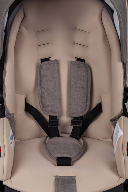 Noordi Sole Go 3in1 + Travel Carrier Car Seat, Beige