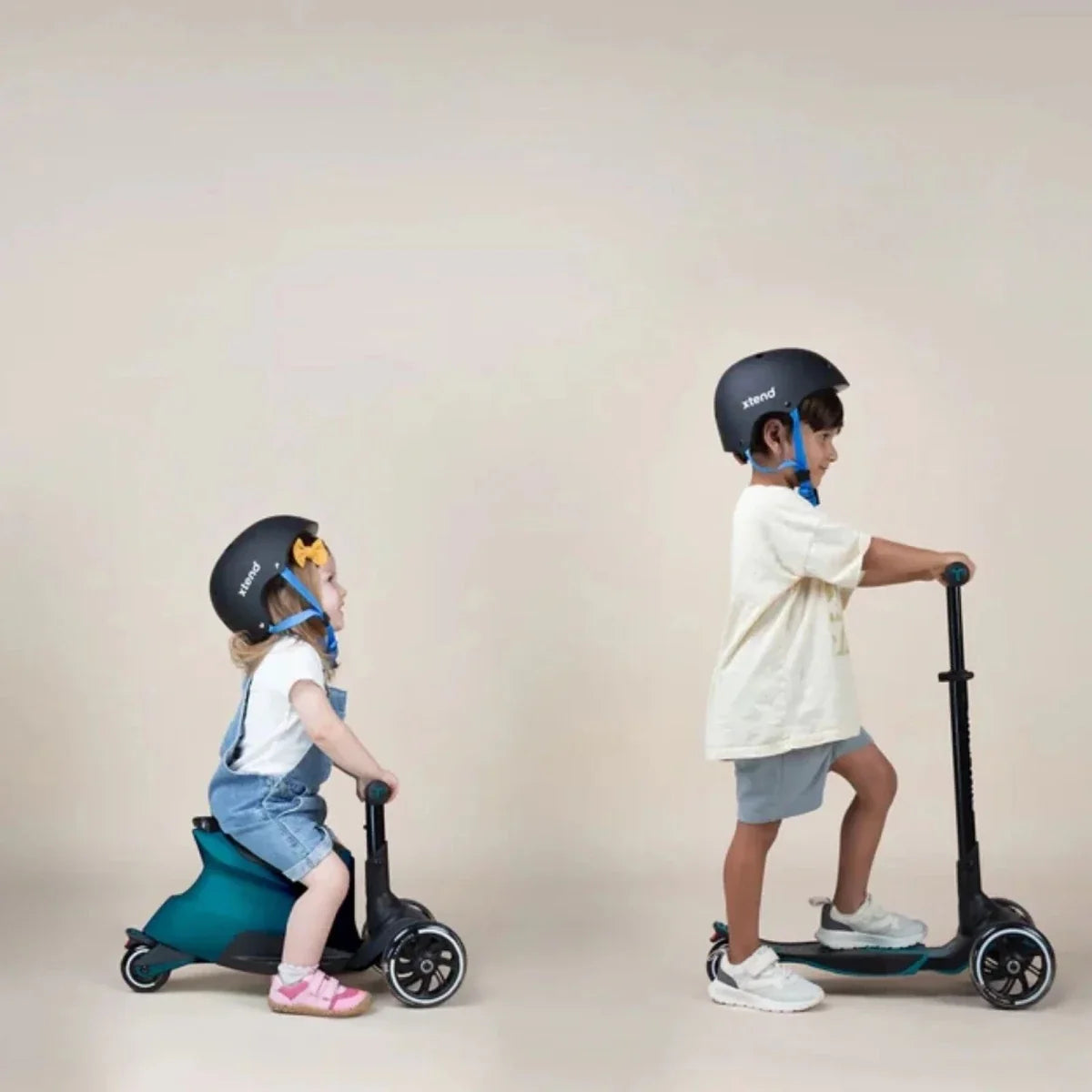 smarTrike Xtend Ride On Scooter Plus - Teal