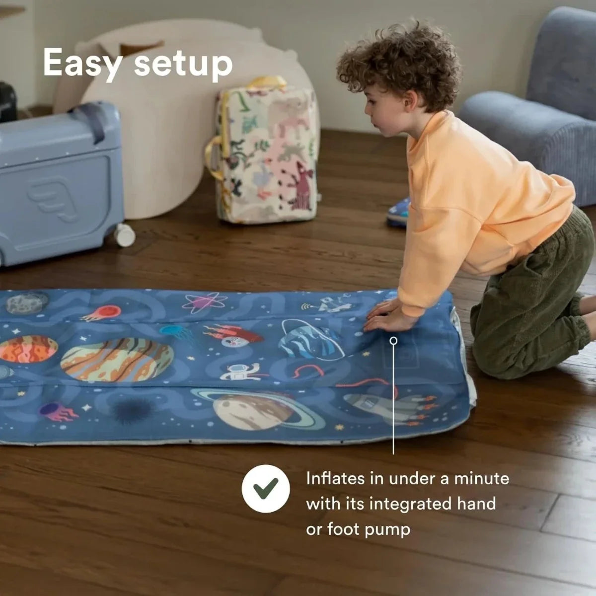 Stokke Jetkids CloudSleeper Travel Bed - Space Maze