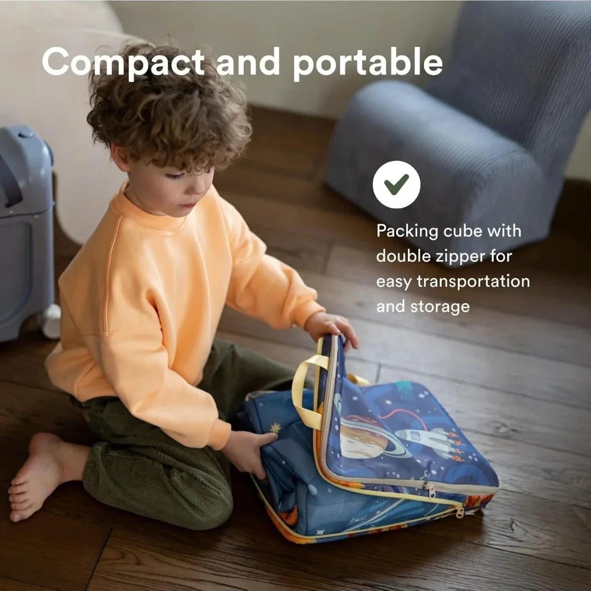 Stokke Jetkids CloudSleeper Travel Bed - Space Maze