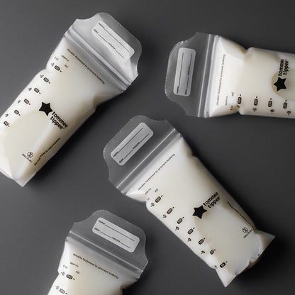 Tommee Tippee Closer to Nature Breast Milk Storage Bags 36Pk