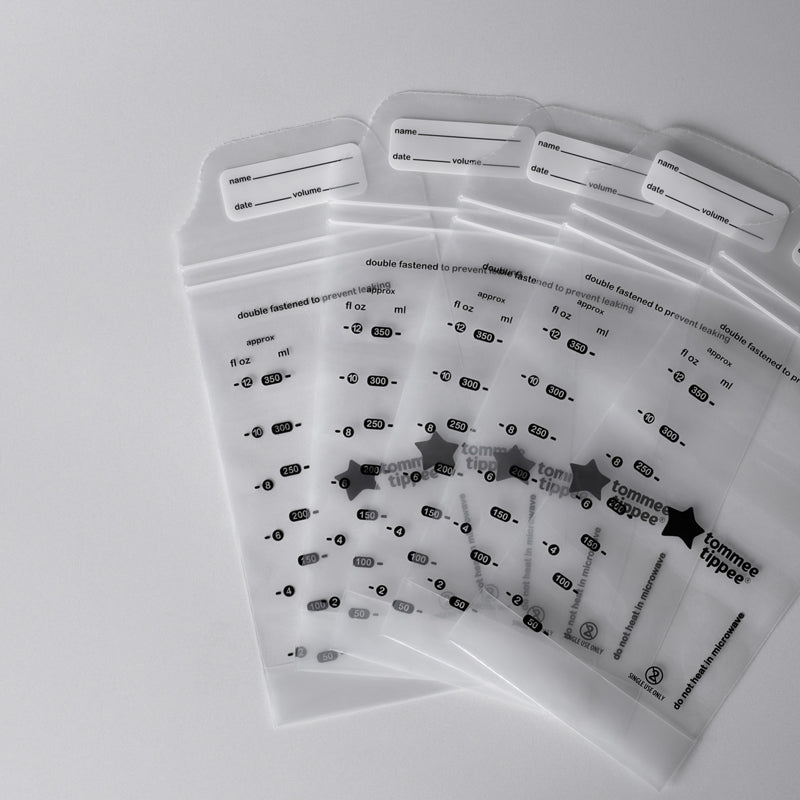 Tommee Tippee Closer to Nature Breast Milk Storage Bags 36Pk