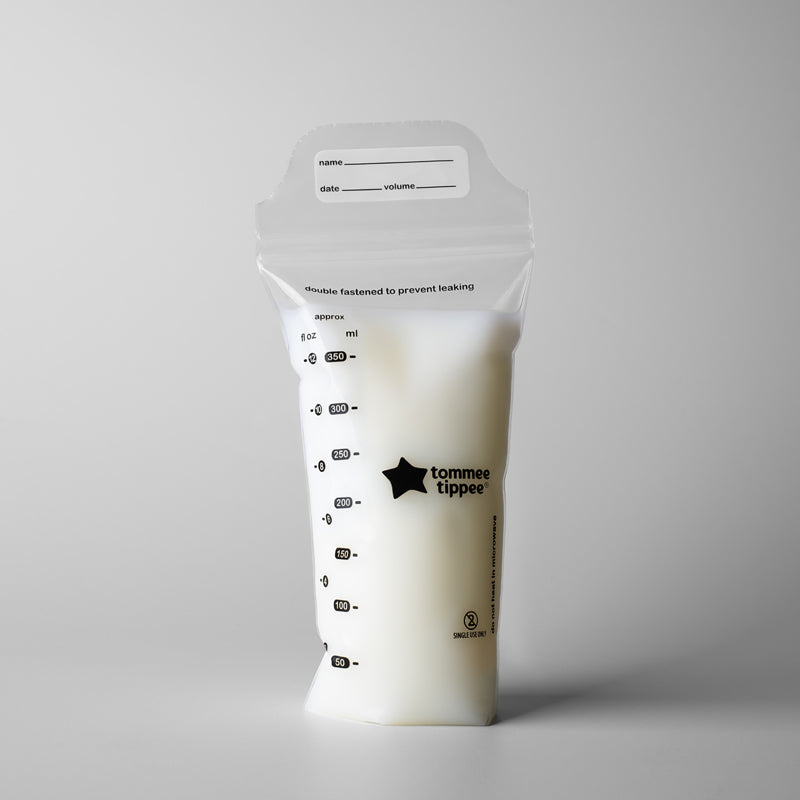 Tommee Tippee Closer to Nature Breast Milk Storage Bags 36Pk