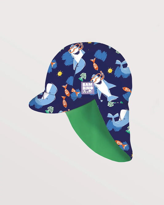 UPF 40+ Reversible Swim Hat for Babies and Toddlers