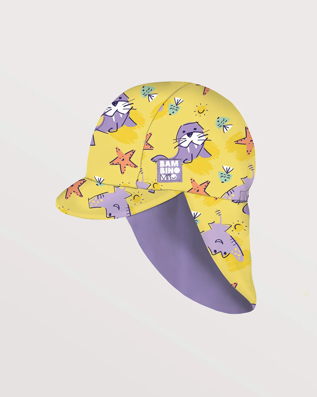 UPF 40+ Reversible Swim Hat for Babies and Toddlers
