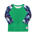 UPF 40+ Soft and Gentle Protective Swim Rash Vest in Ocean Explorers
