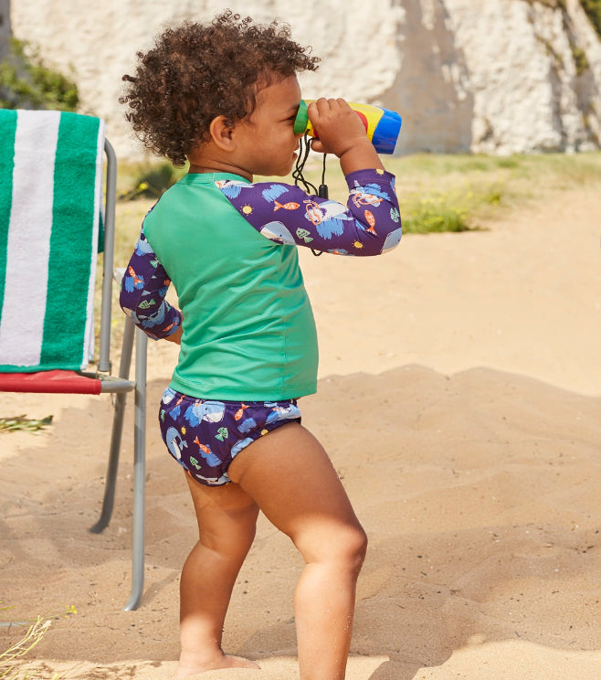 Reusable Swim Ready 3 Piece Set in Wave Patrol