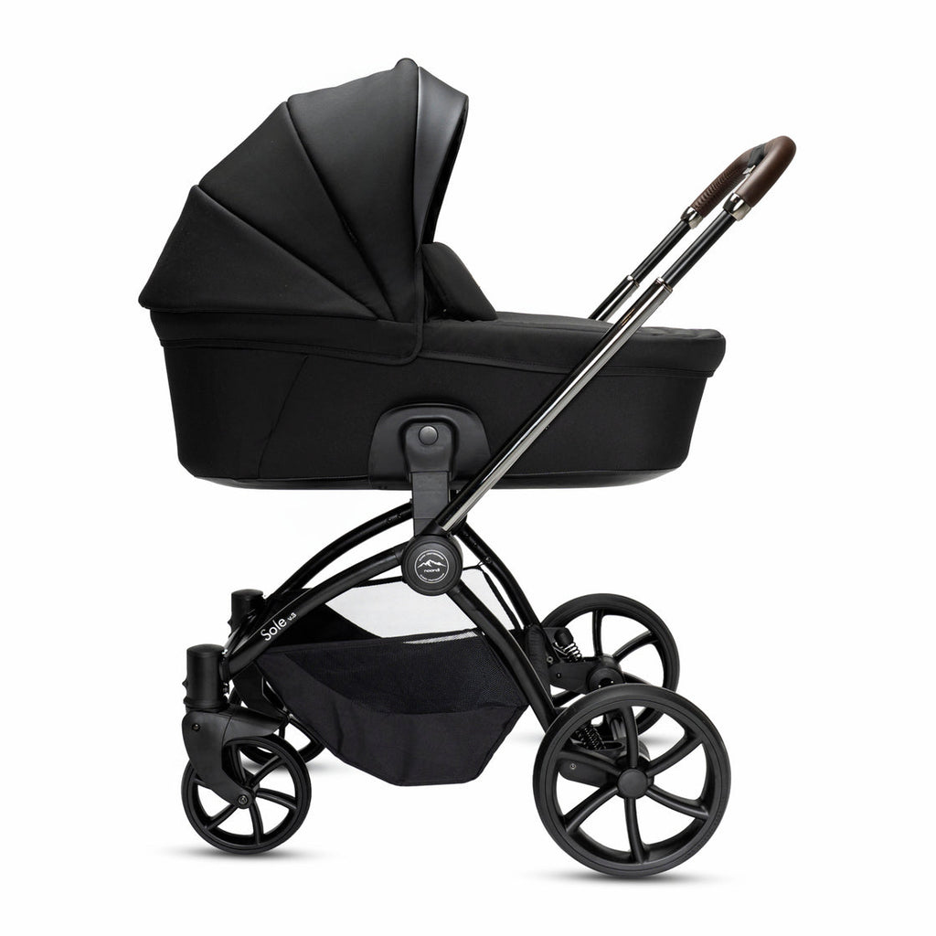 Noordi Sole V3 3in1 with Joie i-Snug2 Car Seat, Slate Black
