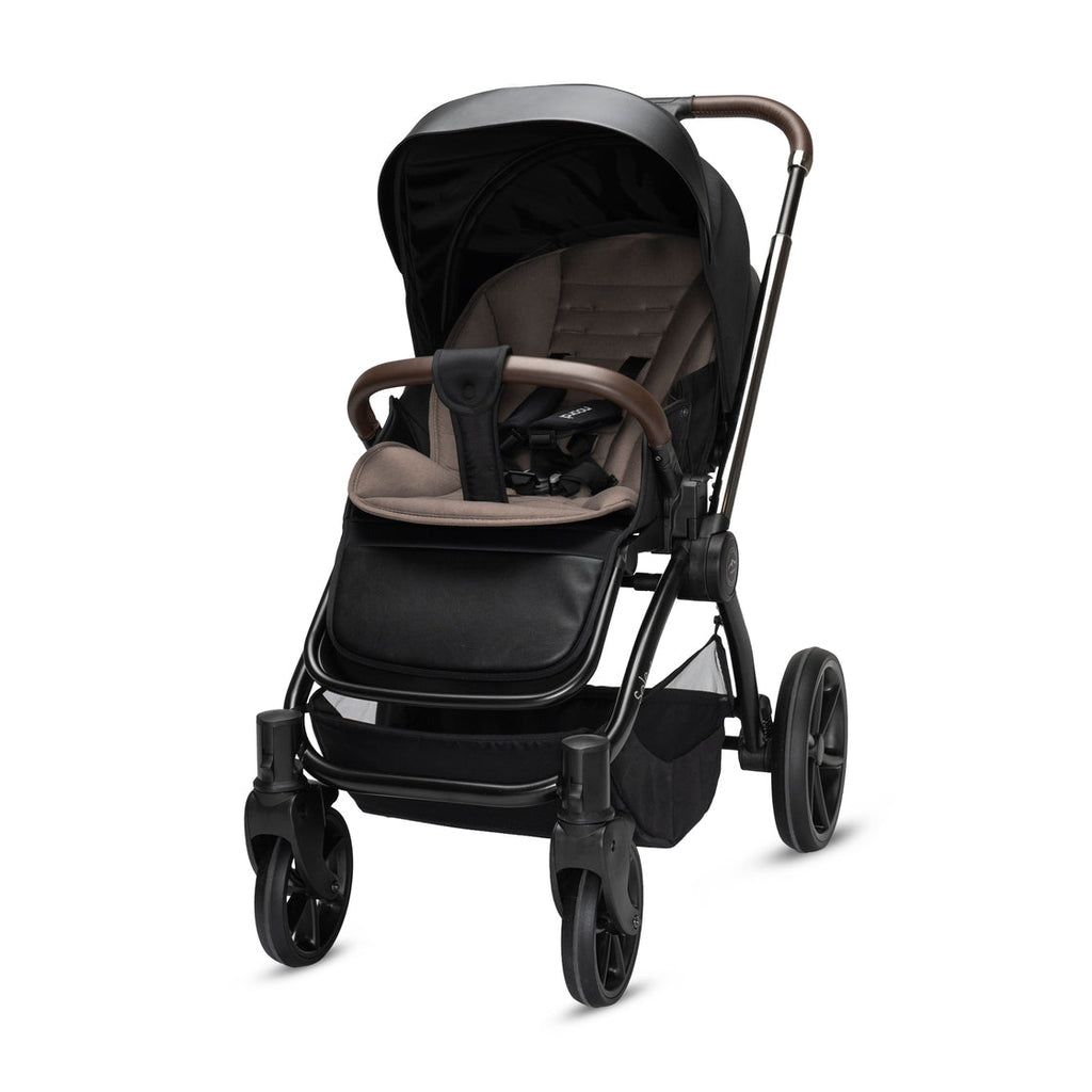 Noordi Sole V3 - 2in1 Pushchair with ThermoCot™ Carrycot, Slate Black
