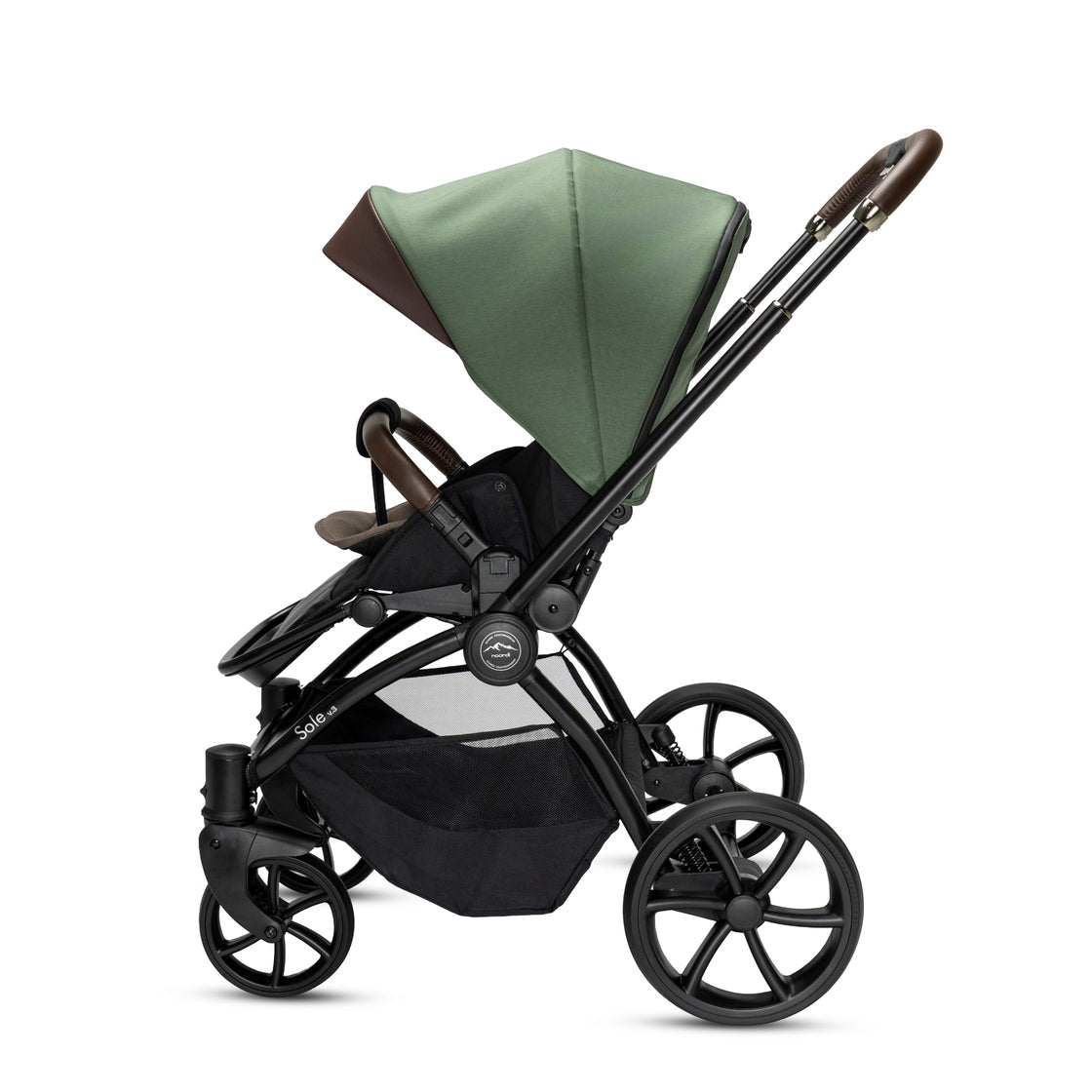 Noordi Sole V3 3in1 with Terra Car Seat, Woodland Green