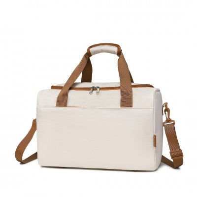 Spacious Travel Crossbody Bag (Available in Cream/Green/Pink) - Little Lug