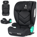 For Your Little One Stepup I-Size Isofix 2/3 Car Seat Booster Seat - Midnight Black (4-12 Years)