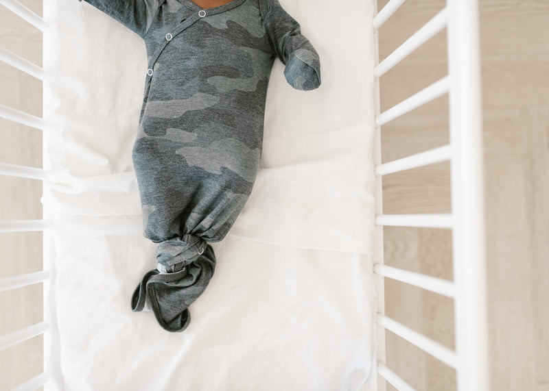 Copper Pearl Newborn Gown Hunter