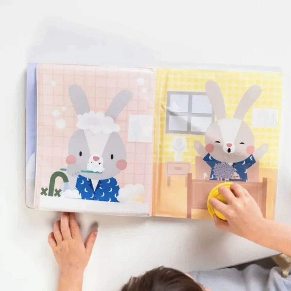 Taf Toys Peek-A-Boo Water Book with Magic Stamp