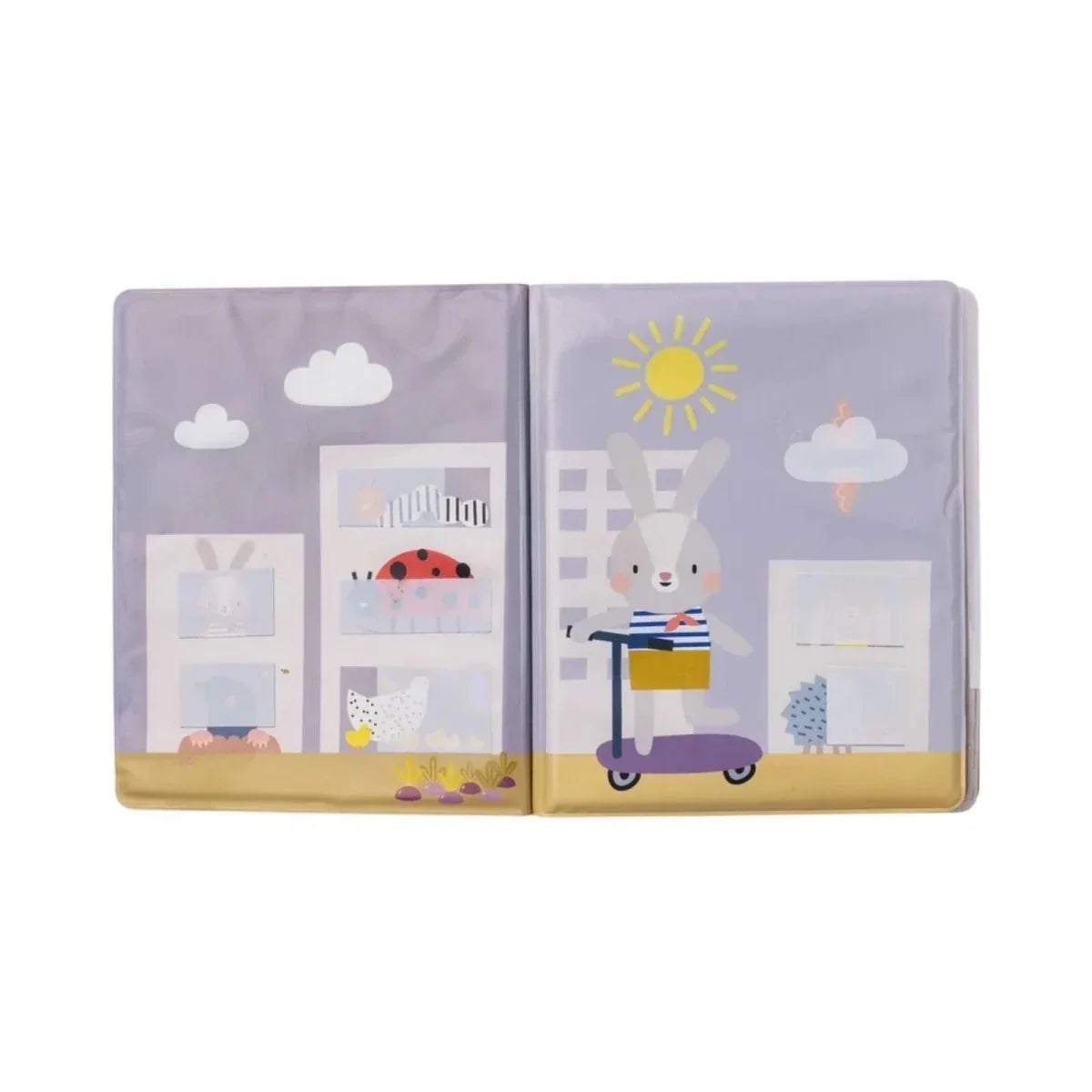 Taf Toys Peek-A-Boo Water Book with Magic Stamp
