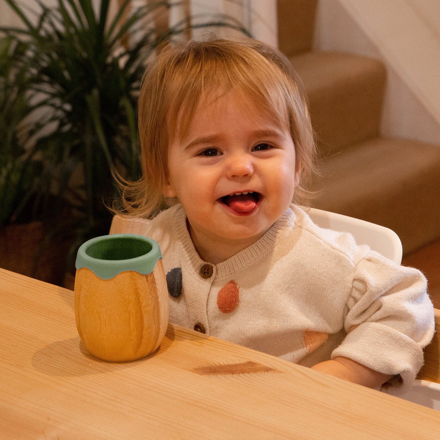 130ml Bamboo Baby Trainer Cup