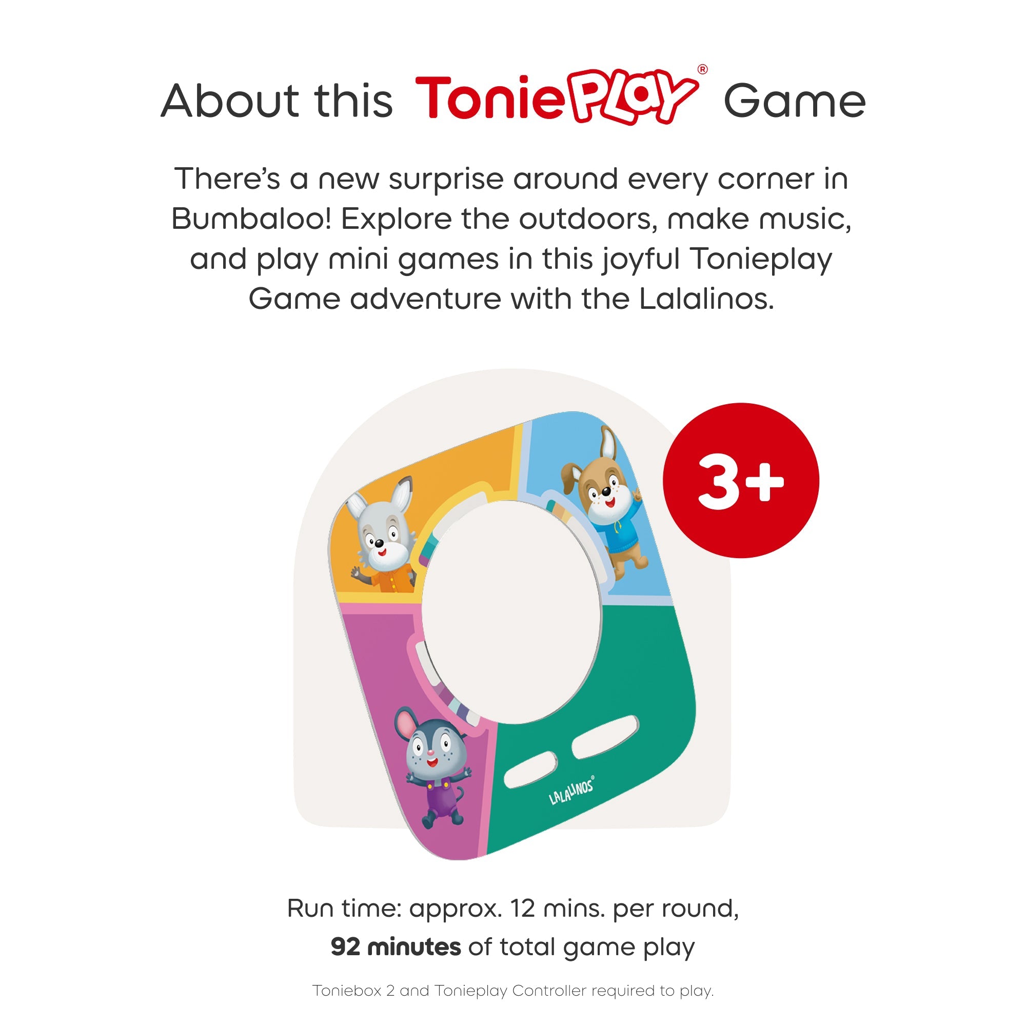 Tonies Tonieplay - Lalalinos: Your Day in Bumbaloo!