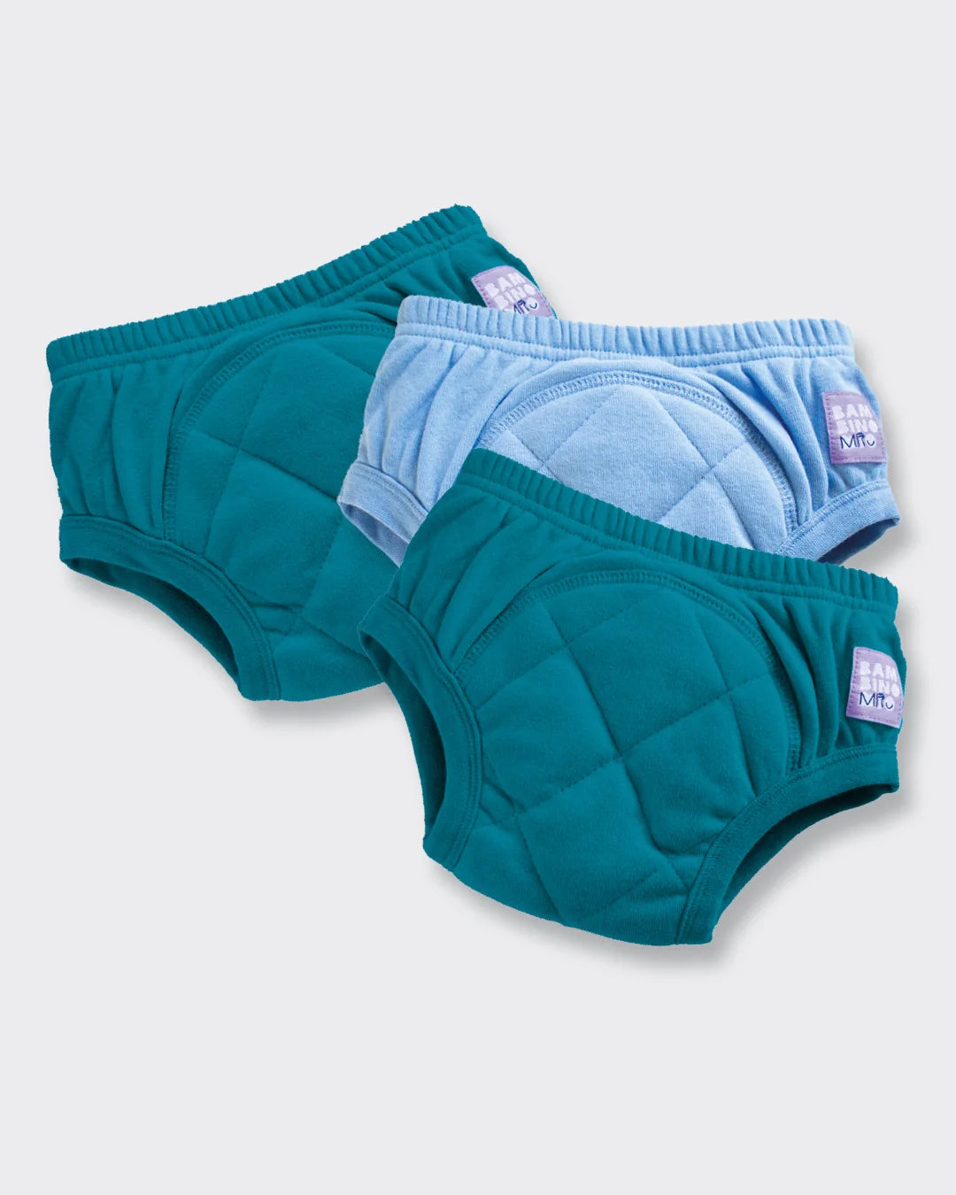 NEW 3 Pack Reusable Potty Training Pants with Cross-Stitch