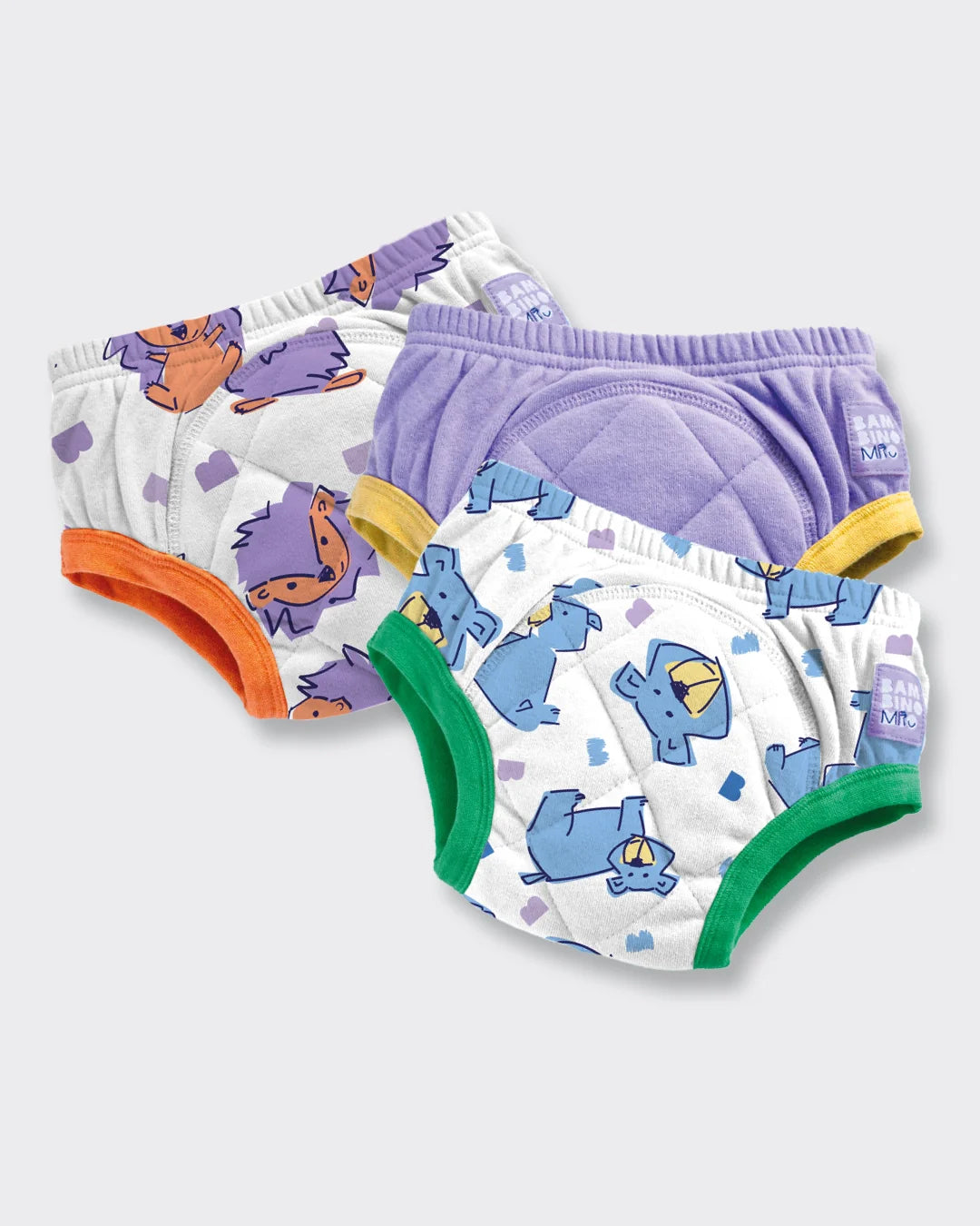 NEW 3 Pack Reusable Potty Training Pants with Cross-Stitch