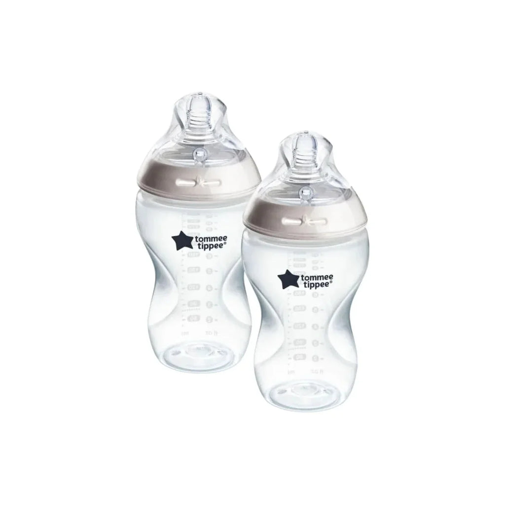 Tommee Tippee Closer to Nature Baby Bottles 340ml Pack of 2