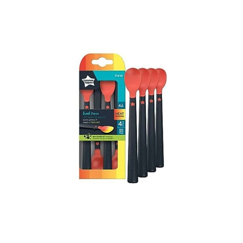 Tommee Tippee Heat Sense Weaning Spoons Pack of 4