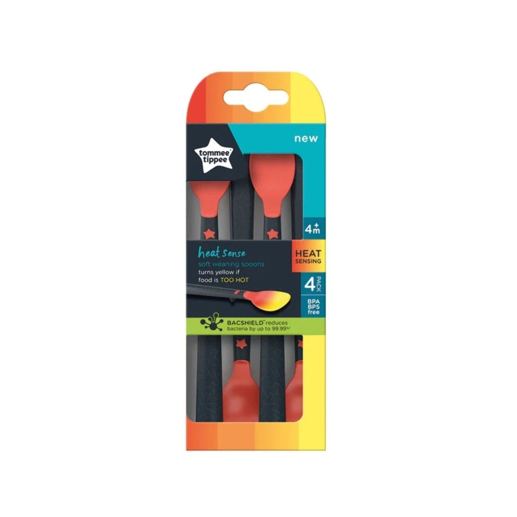 Tommee Tippee Heat Sense Weaning Spoons Pack of 4
