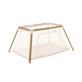 Tutti Bambini CoZee Go Day & Night Playpen - Scandinavian Walnut/Ecru