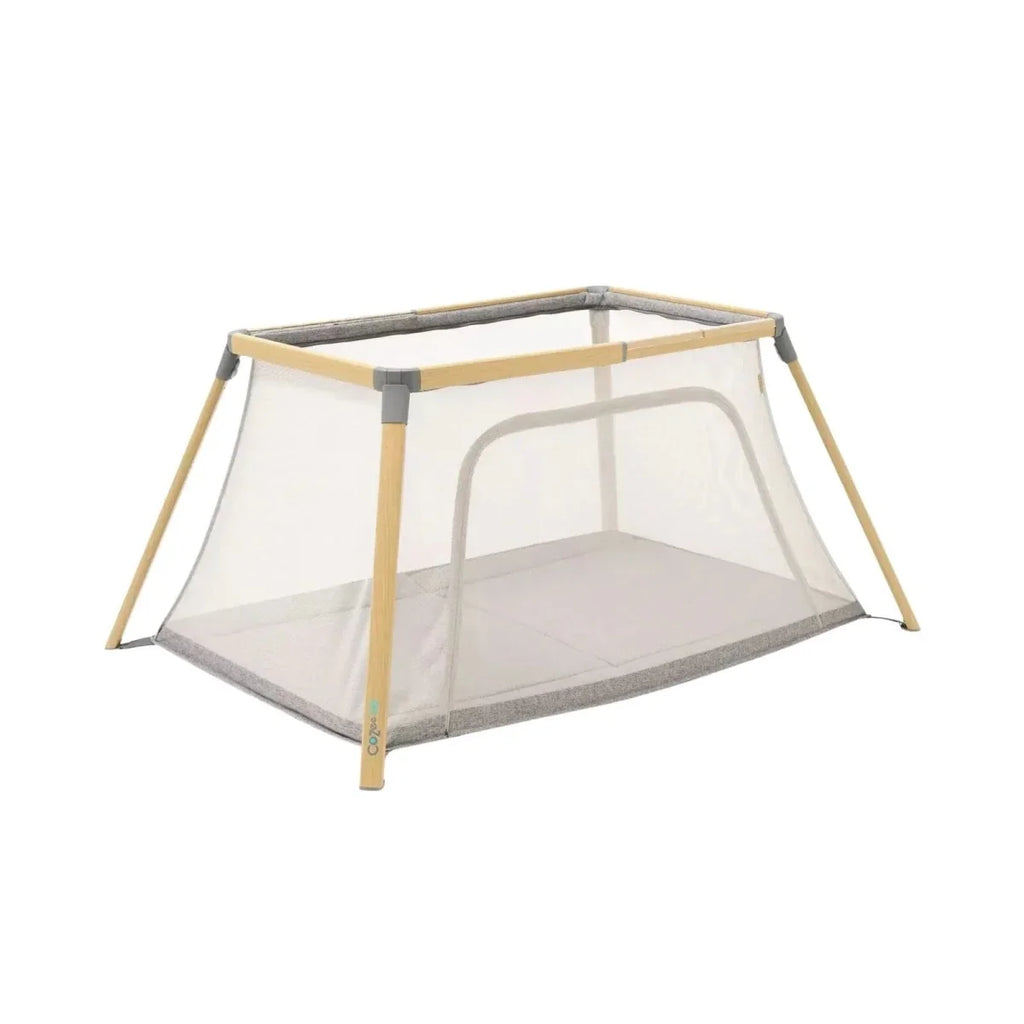 Tutti Bambini CoZee Go Day & Night Playpen - Oak/Charcoal